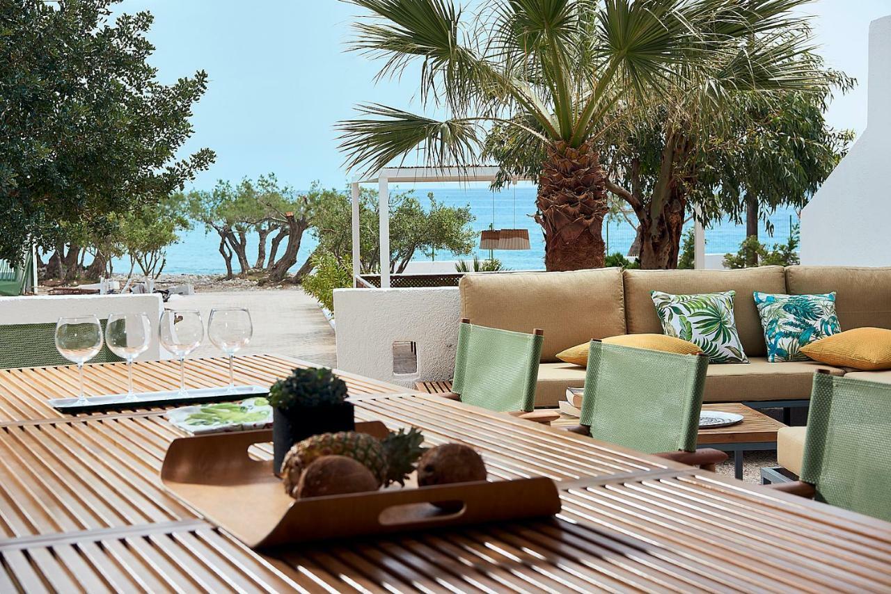 Beachfront Villa On Crete - Kirvas, Member Of Pelagaios Villas 코츠나리 외부 사진